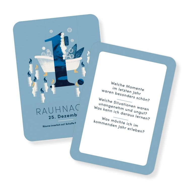 Produktbild: Rauhn&auml;chte - 12 Tage nur f&uuml;r dich - Das Kartenset