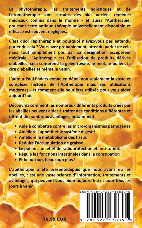 Produktbild: Une introduction &agrave; l'apith&eacute;rapie