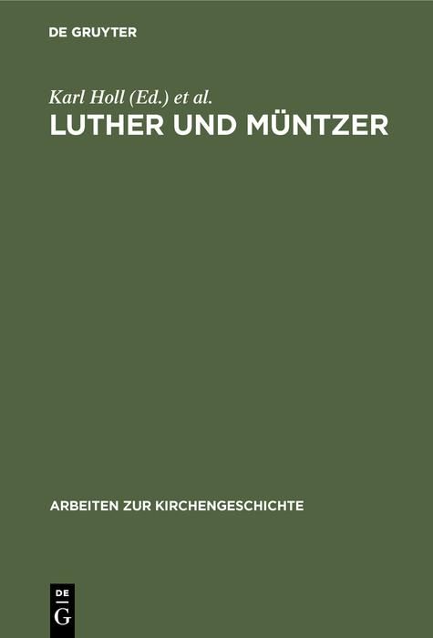Produktbild: Luther und M&uuml;ntzer