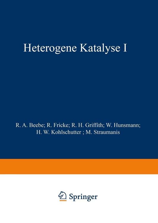 Produktbild: Heterogene Katalyse I