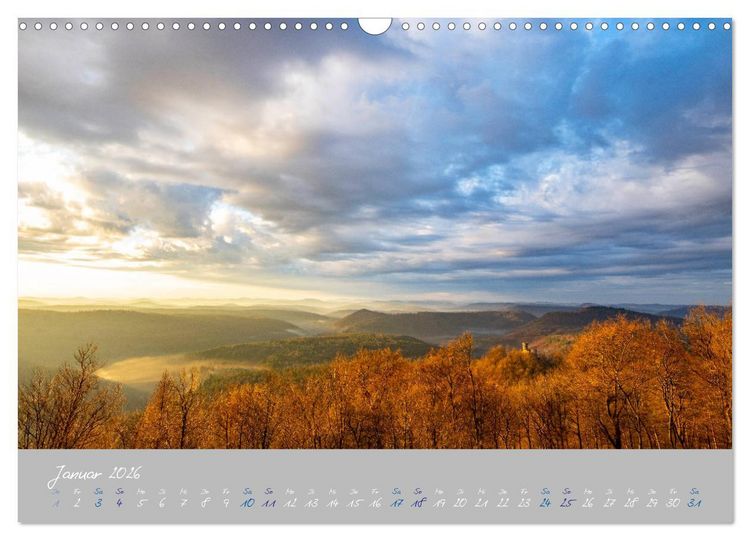 Produktbild: Ausfl&uuml;ge in der Heimat - Die Pfalz (Wandkalender 2026 DIN A3 quer), CALVENDO Monatskalender
