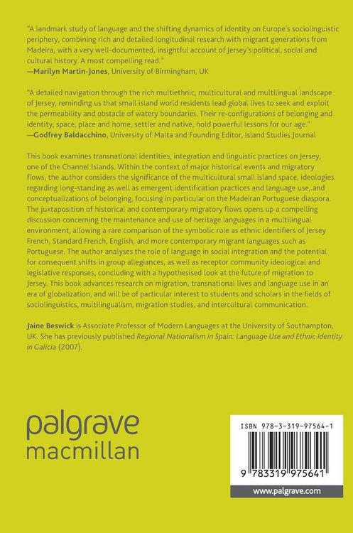 Produktbild: Identity, Language and Belonging on Jersey