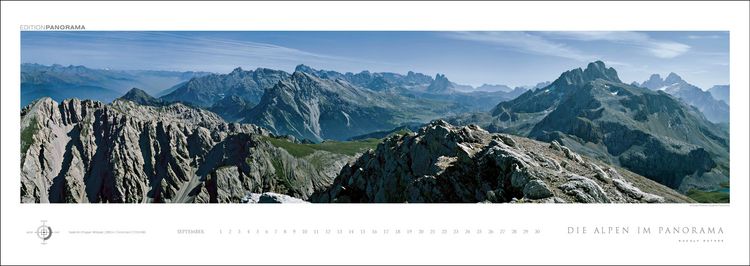 Produktbild: Die Alpen im Panorama