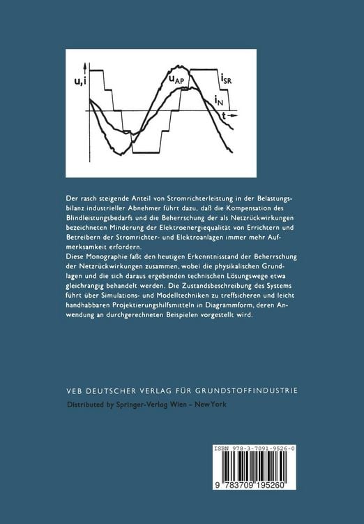 Produktbild: Stromrichter-Netzr&uuml;ckwirkungen und ihre Beherrschung