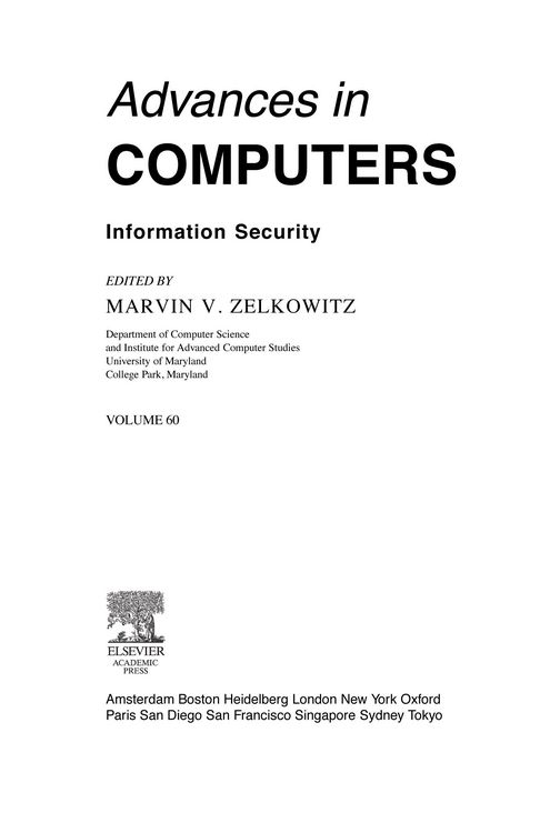 Produktbild: Advances in Computers