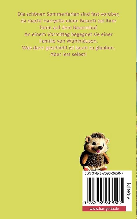 Produktbild: Harryetta und die W&uuml;hlm&auml;use