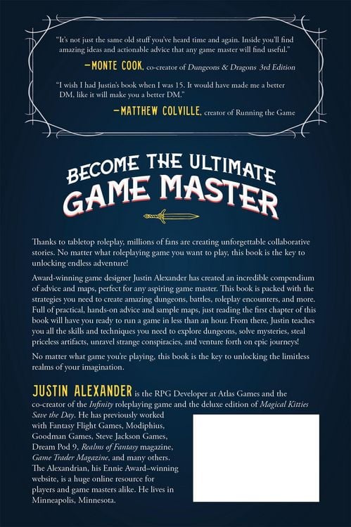 Produktbild: So You Want To Be A Game Master
