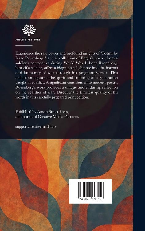 Produktbild: Poems by Isaac Rosenberg