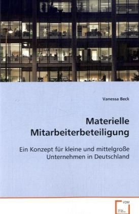 Produktbild: Beck Vanessa: Materielle Mitarbeiterbeteiligung