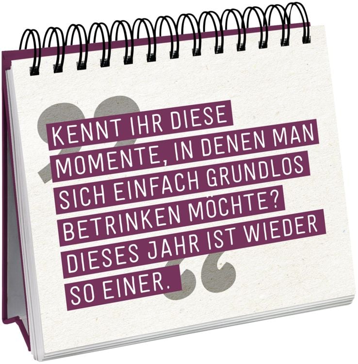 Produktbild: Man muss auch mal Wein sagen k&ouml;nnen.
