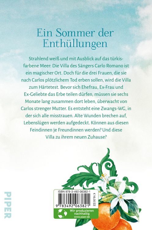 Produktbild: Die Frauen von Capri &ndash; Das Lied vergangener Sommer