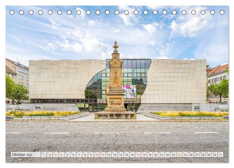 Produktbild: Mannheim Impressionen (Tischkalender 2026 DIN A5 quer), CALVENDO Monatskalender
