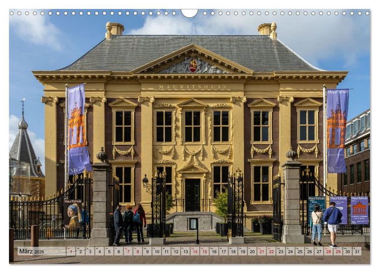 Produktbild: Den Haag - k&ouml;nigliche Stadt am Meer (Wandkalender 2026 DIN A3 quer), CALVENDO Monatskalender
