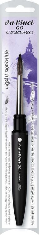 Produktbild: da Vinci Pinsel GO CASANEO Reise-Aquarellpinsel, rund, Pinsel, Gr&ouml;&szlig;e 8