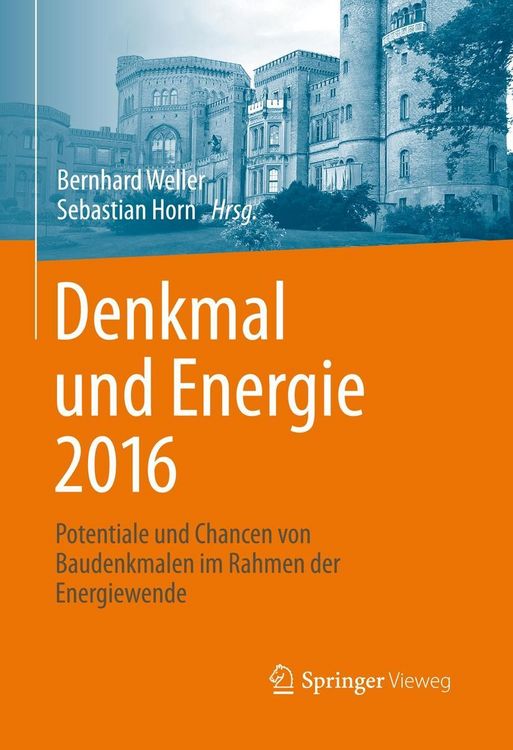 Produktbild: Denkmal und Energie 2016