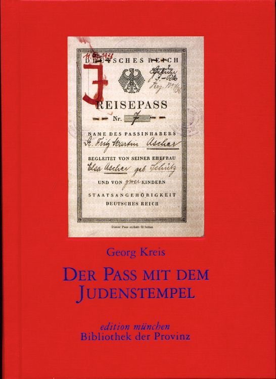 Produktbild: Der Pass mit dem Judenstempel