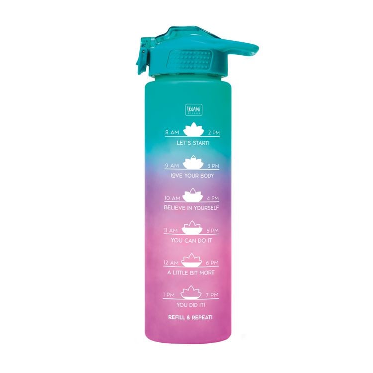 Produktbild: Legami Motivierende Trinkflasche - Love Yourself - Sunrise Vibes