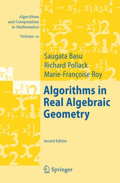 Produktbild: Algorithms in Real Algebraic Geometry