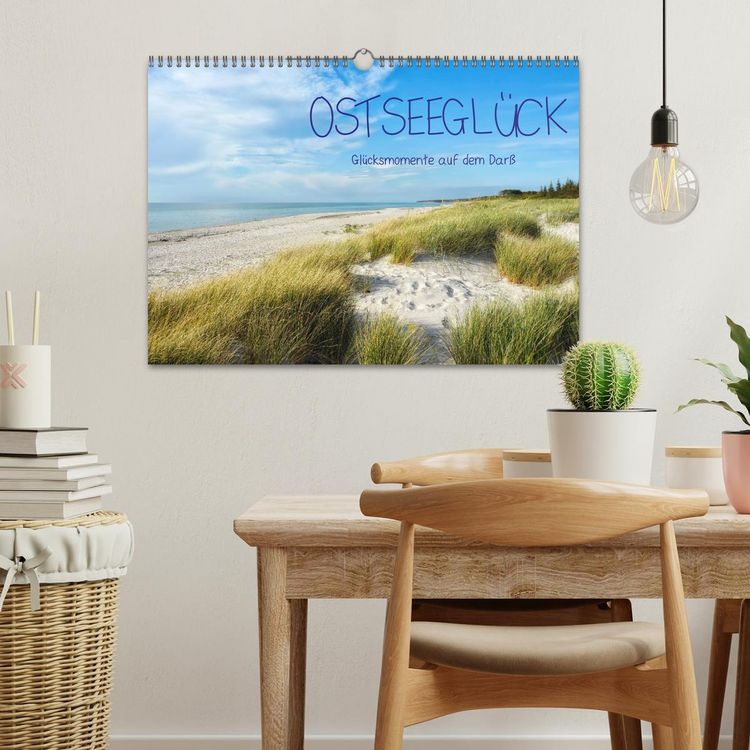 Produktbild: OSTSEEGL&Uuml;CK - Gl&uuml;cksmomente auf dem Dar&szlig; (Wandkalender 2026 DIN A3 quer), CALVENDO Monatskalender