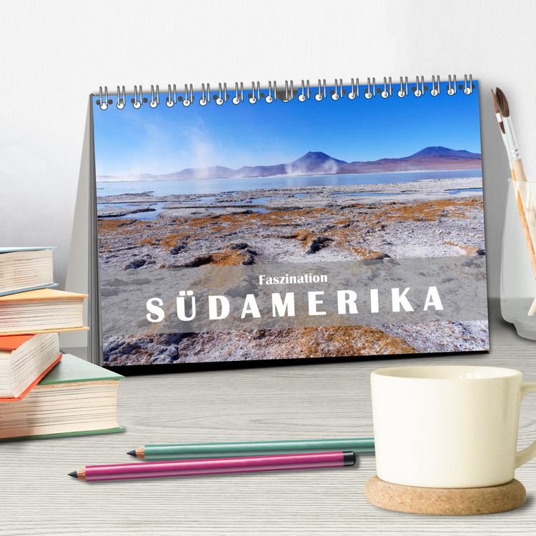 Produktbild: Faszination S&uuml;damerika (Tischkalender 2026 DIN A5 quer), CALVENDO Monatskalender