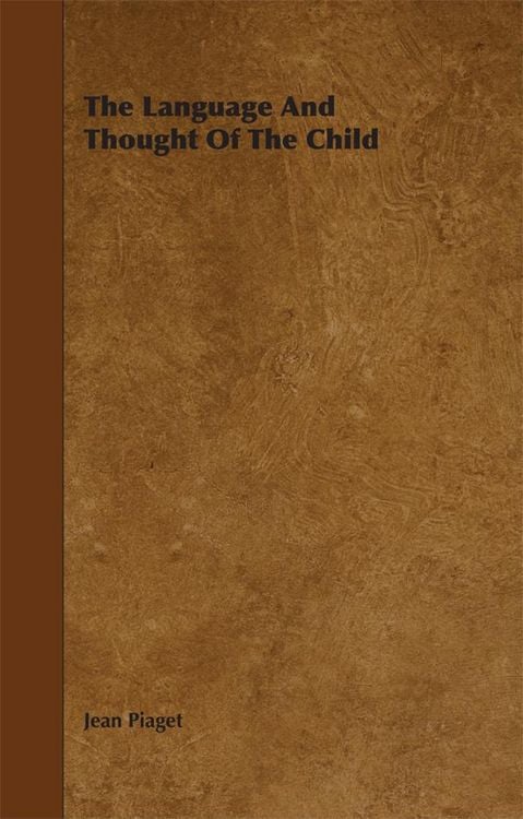 Produktbild: The Language and Thought of the Child