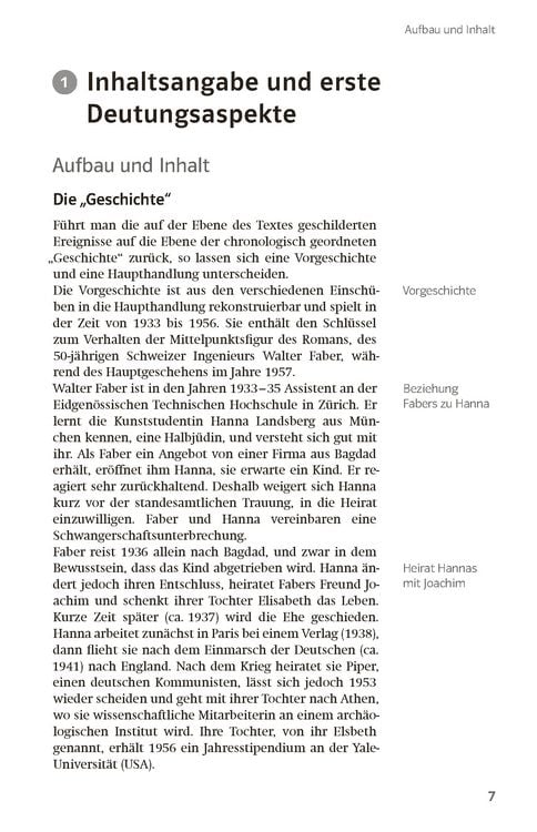Produktbild: Lekt&uuml;rehilfen Max Frisch 'Homo faber'