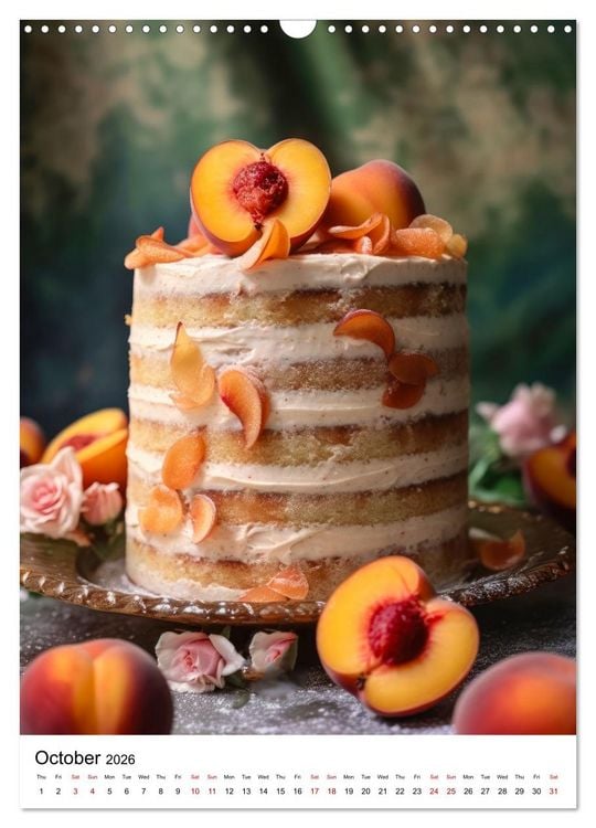 Produktbild: Cake Heaven (Wall Calendar 2026 DIN A3 portrait), CALVENDO 12 Month Wall Calendar