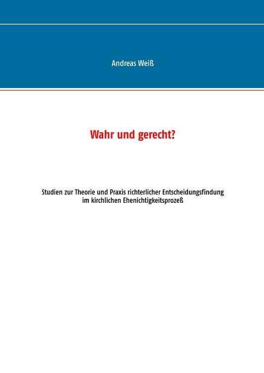 Produktbild: Wahr und gerecht?
