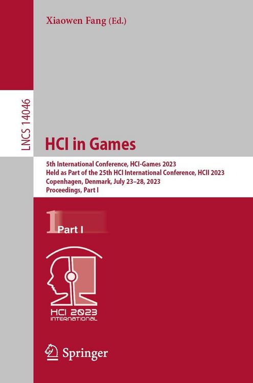 Produktbild: HCI in Games