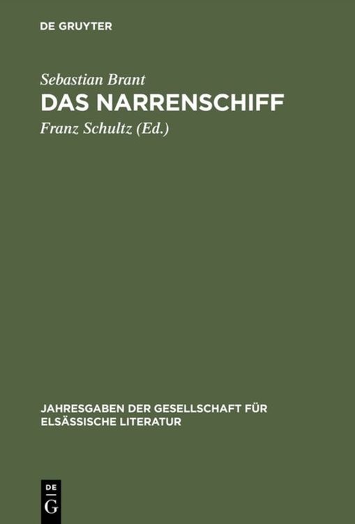 Produktbild: Das Narrenschiff