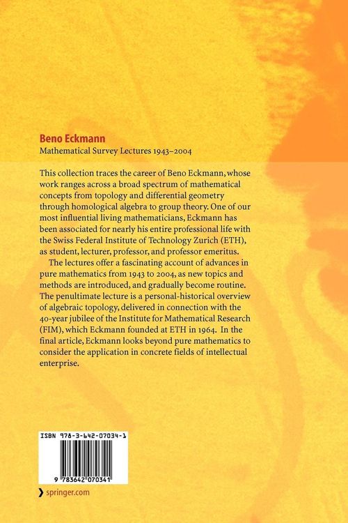 Produktbild: Mathematical Survey Lectures 1943-2004