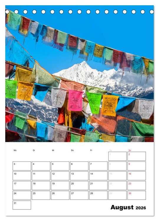 Produktbild: MEDITATION - Wellness f&uuml;r die Seele (Tischkalender 2026 DIN A5 hoch), CALVENDO Monatskalender