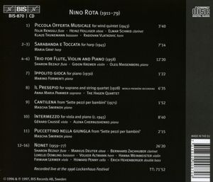 Produktbild: Nino Rota