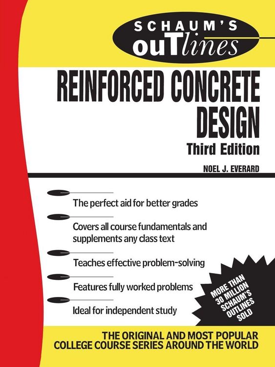 Produktbild: Schaum's Outline of Reinforced Concrete Design