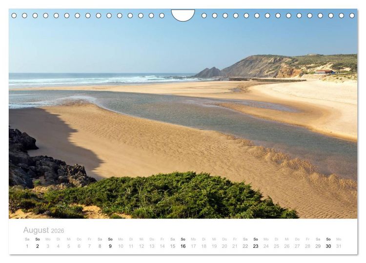 Produktbild: Portugal im Fr&uuml;hling (Wandkalender 2026 DIN A4 quer), CALVENDO Monatskalender