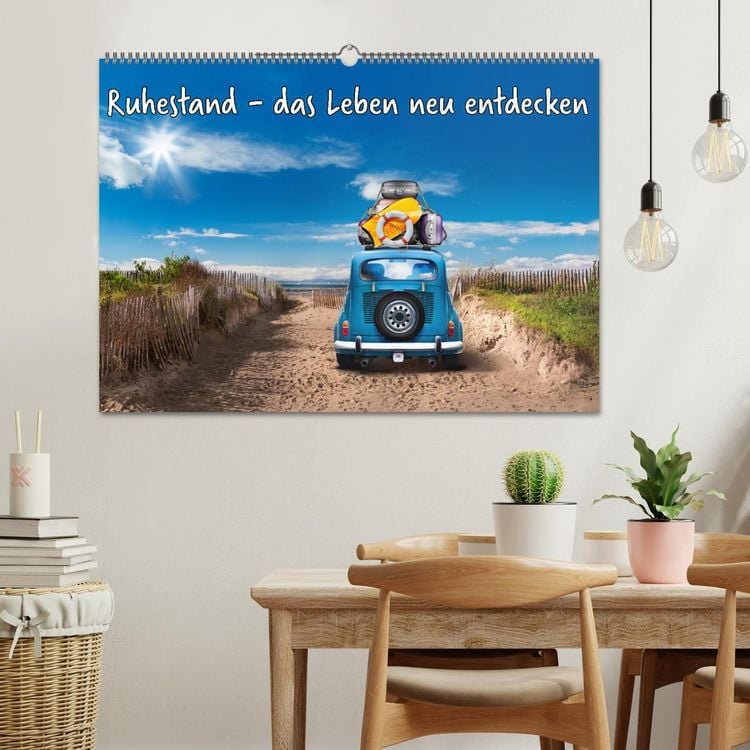 Produktbild: Ruhestand - das Leben neu entdecken (Wandkalender 2026 DIN A2 quer), CALVENDO Monatskalender