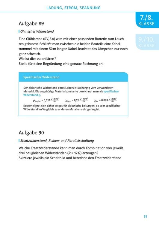 Produktbild: Klett 200 Physik&uuml;bungen wie in der Schule Klasse 7 - 10