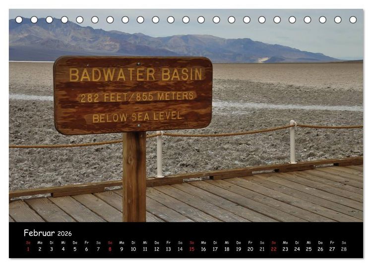Produktbild: Rundreise Kalifornien mit Las Vegas (Tischkalender 2026 DIN A5 quer), CALVENDO Monatskalender