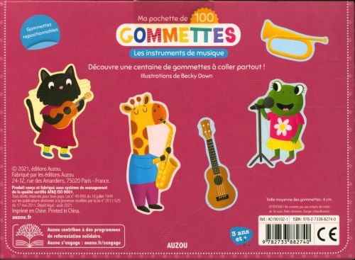 Produktbild: Les instruments de musique