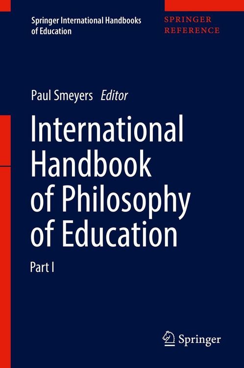 Produktbild: International Handbook of Philosophy of Education