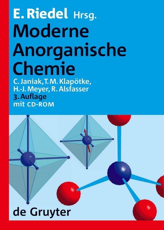 Produktbild: Moderne Anorganische Chemie