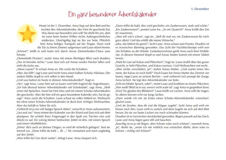 Produktbild: Anna und das Zauberpferd. Ein XXL-Bastel-Adventskalender