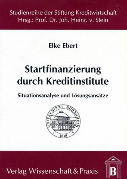 Produktbild: Startfinanzierung durch Kreditinstitute.
