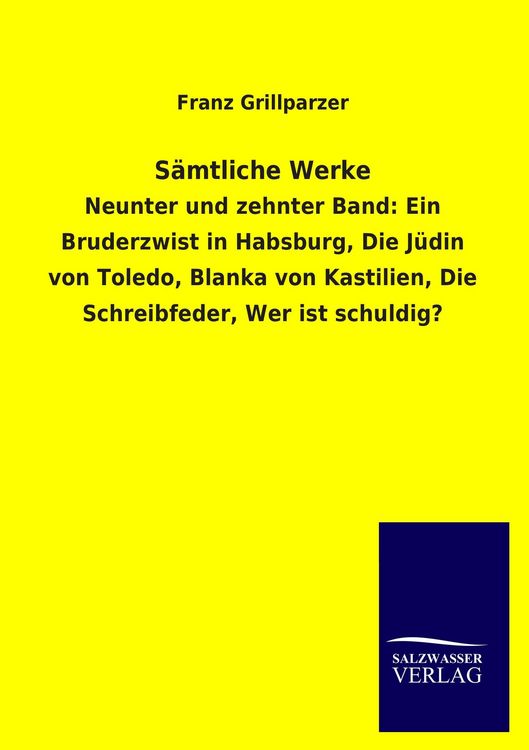 Produktbild: S&auml;mtliche Werke