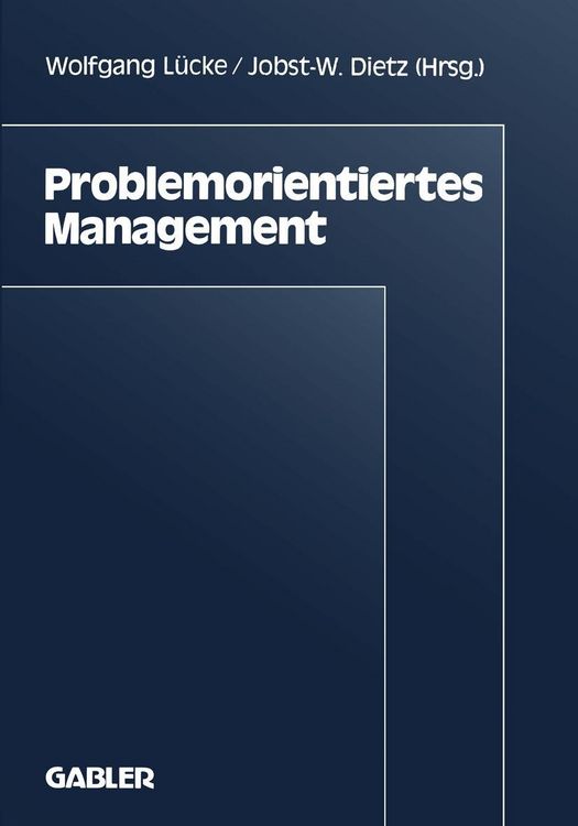 Produktbild: Problemorientiertes Management