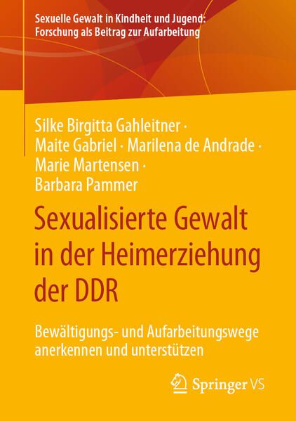 Produktbild: Sexualisierte Gewalt in der Heimerziehung der DDR