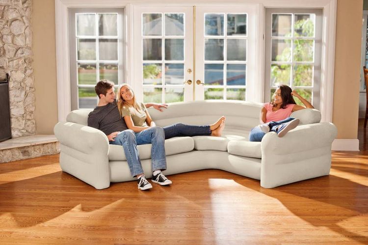 Produktbild: Intex 68575NP Sofa (L x B x H) 257cm x 203cm x 76mm Beige