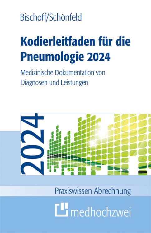 Produktbild: Kodierleitfaden f&uuml;r die Pneumologie 2024