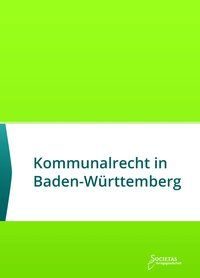 Produktbild: Kommunalrecht in Baden-W&uuml;rttemberg