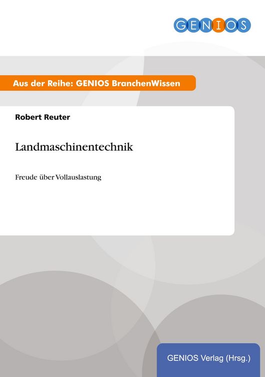 Produktbild: Landmaschinentechnik